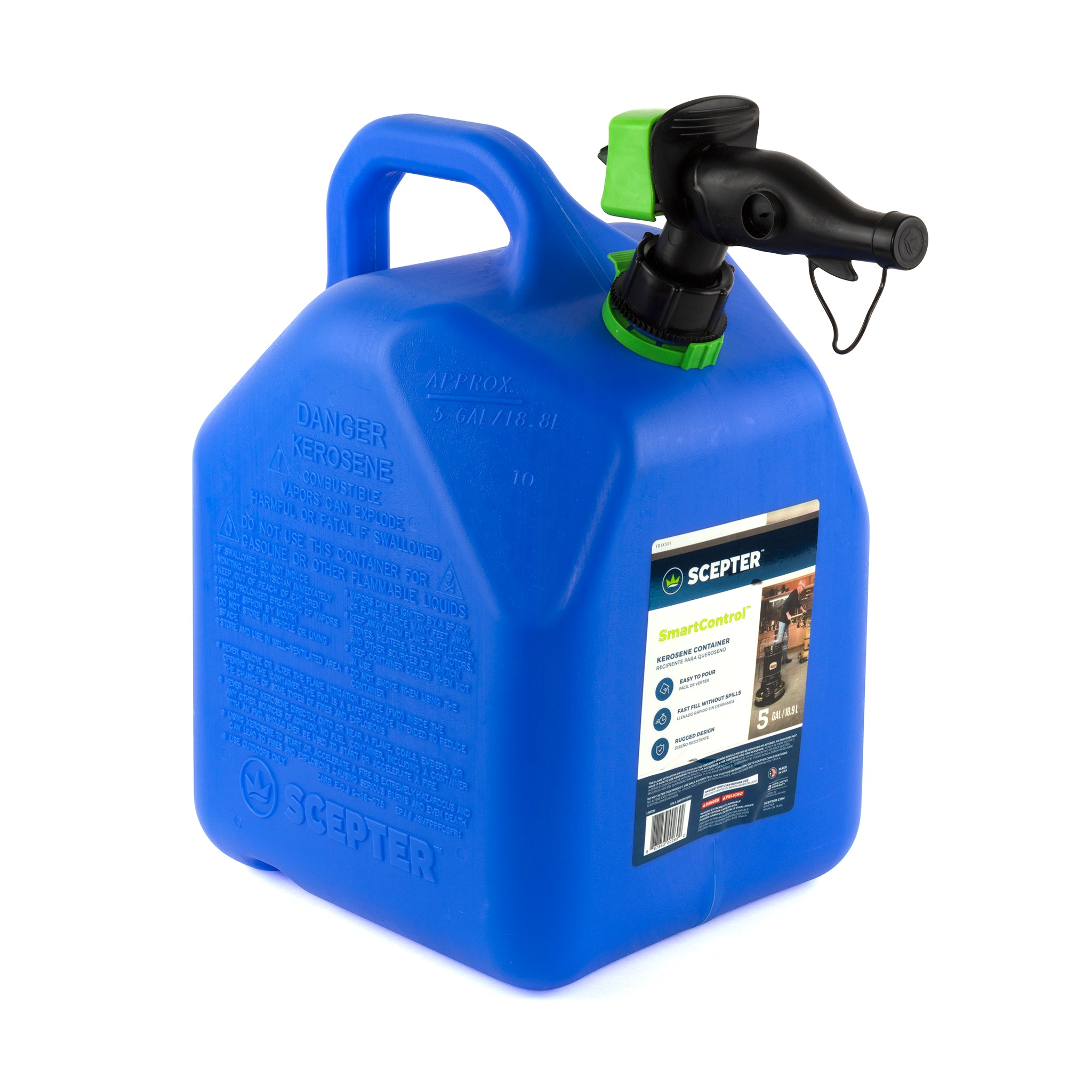 Scepter, Scepter FR1K501 Scepter SmartControl™ Kerosene Can, 5 Gallon