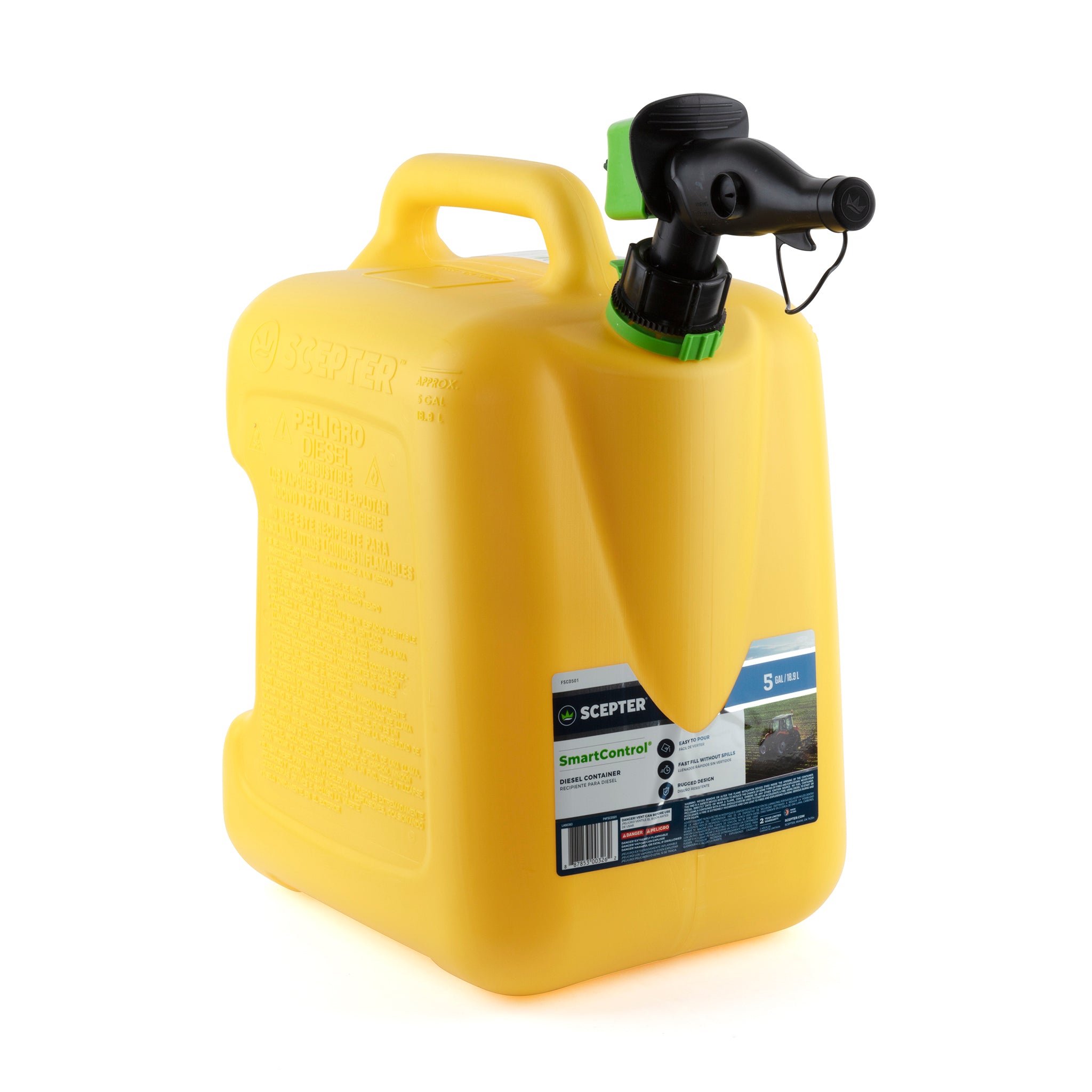 Scepter, Scepter FSCD552 Scepter SmartControl™ Diesel Can, 5 Gallon