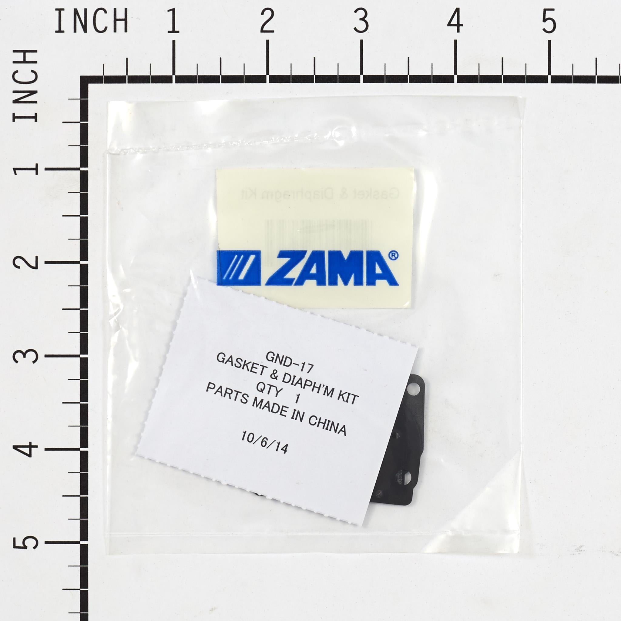 The Zama Group, Zama GND-17 GASKET & DIAPHRAGM KIT