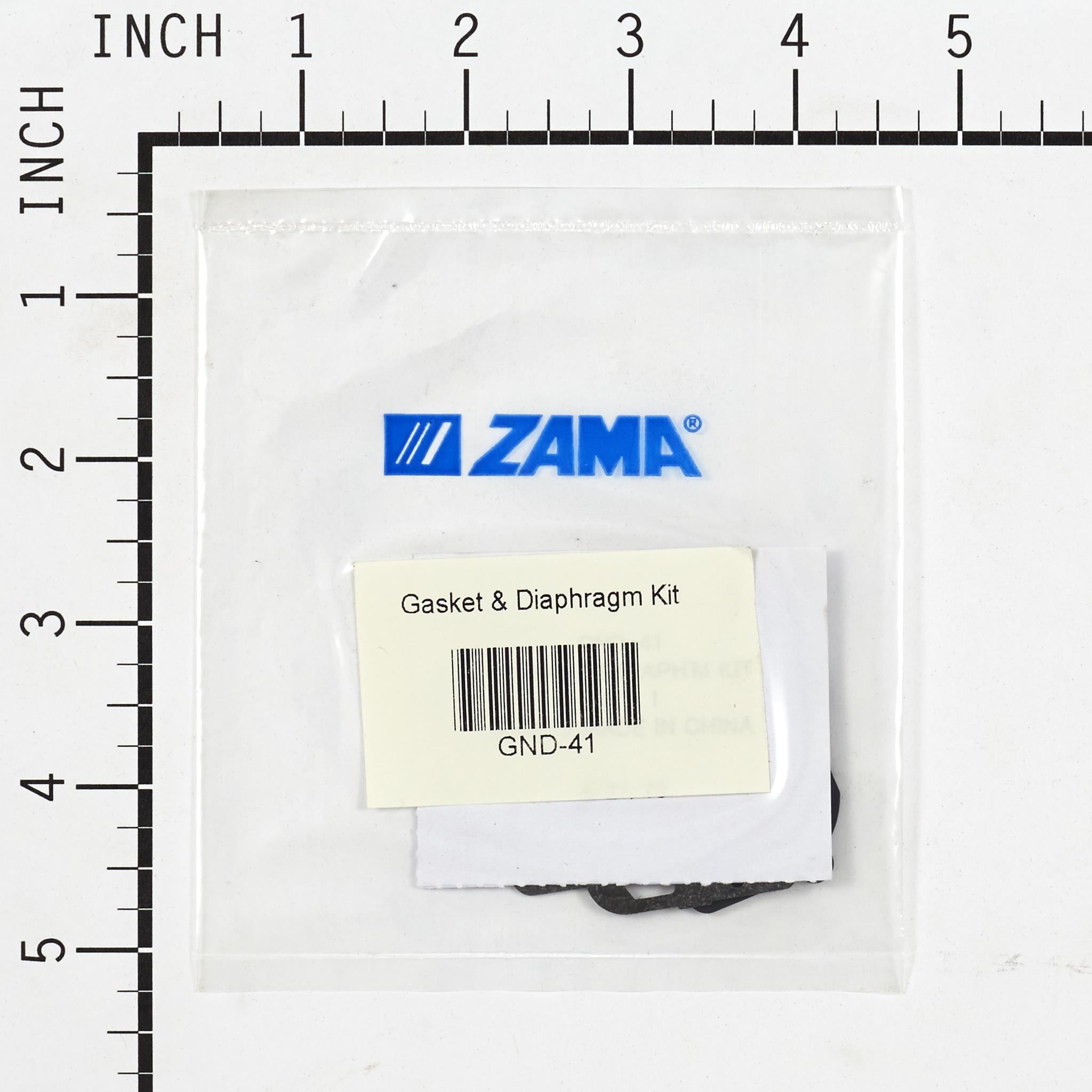 The Zama Group, Zama GND-41 GASKET & DIAPHRAGM KIT